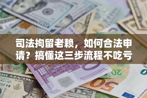 北京司法拘留老赖，如何合法申请？搞懂这三步流程不吃亏！