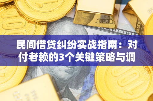 北京民间借贷纠纷实战指南：对付老赖的3个关键策略与调解盲区解析