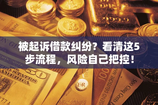 北京被起诉借款纠纷？看清这5步流程，风险自己把控！