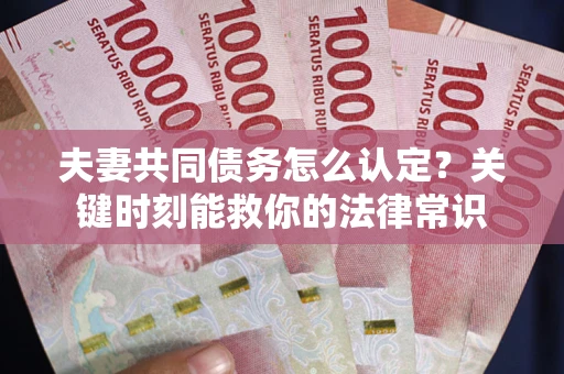 北京夫妻共同债务怎么认定？关键时刻能救你的法律常识