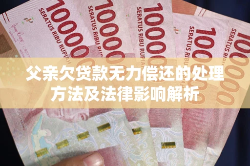 北京父亲欠贷款无力偿还的处理方法及法律影响解析
