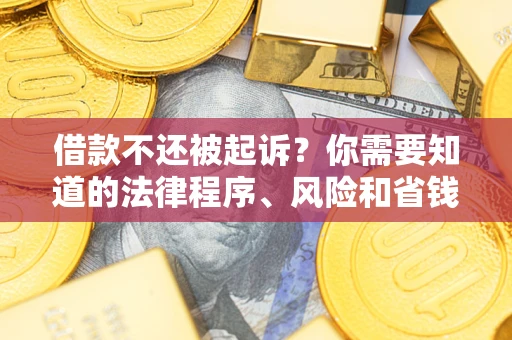 北京借款不还被起诉？你需要知道的法律程序、风险和省钱技巧